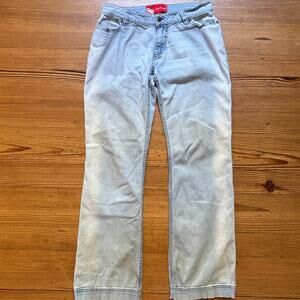 Ecko‎ Red y2k light wash denim low rise straight leg jeans SIZE 13